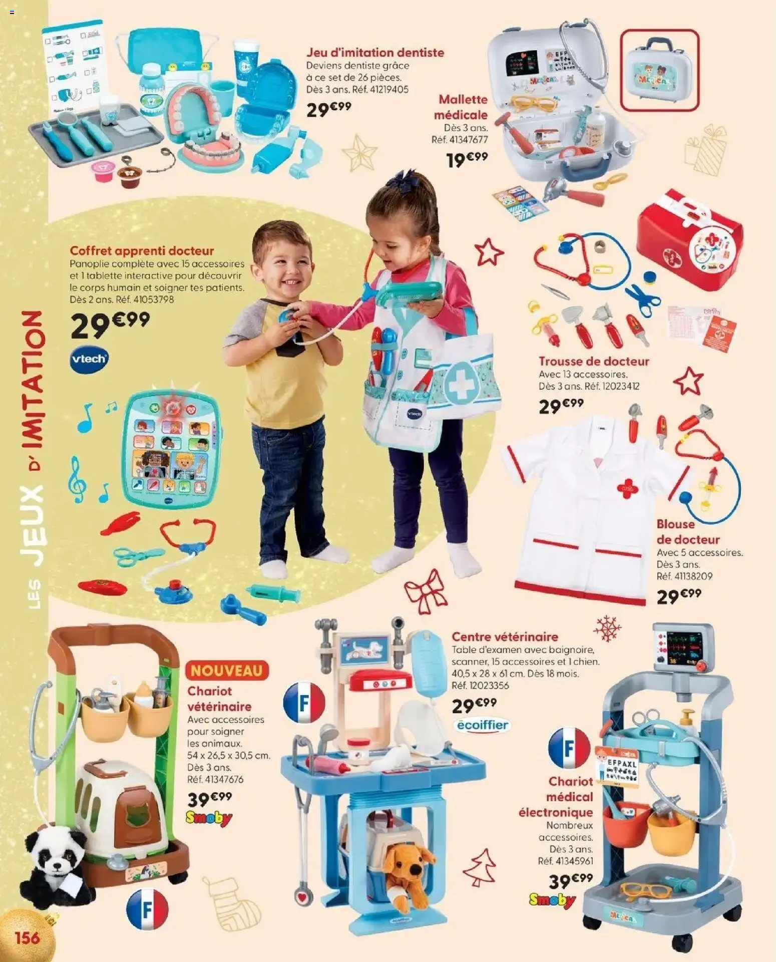 La Grande Récré - LE NOËL DE TOUTES LES PASSIONS à partir du 14/10/2026 - promo en ligne | Page: 156 | Produits: Tablette, Table, Chariot, Blouse