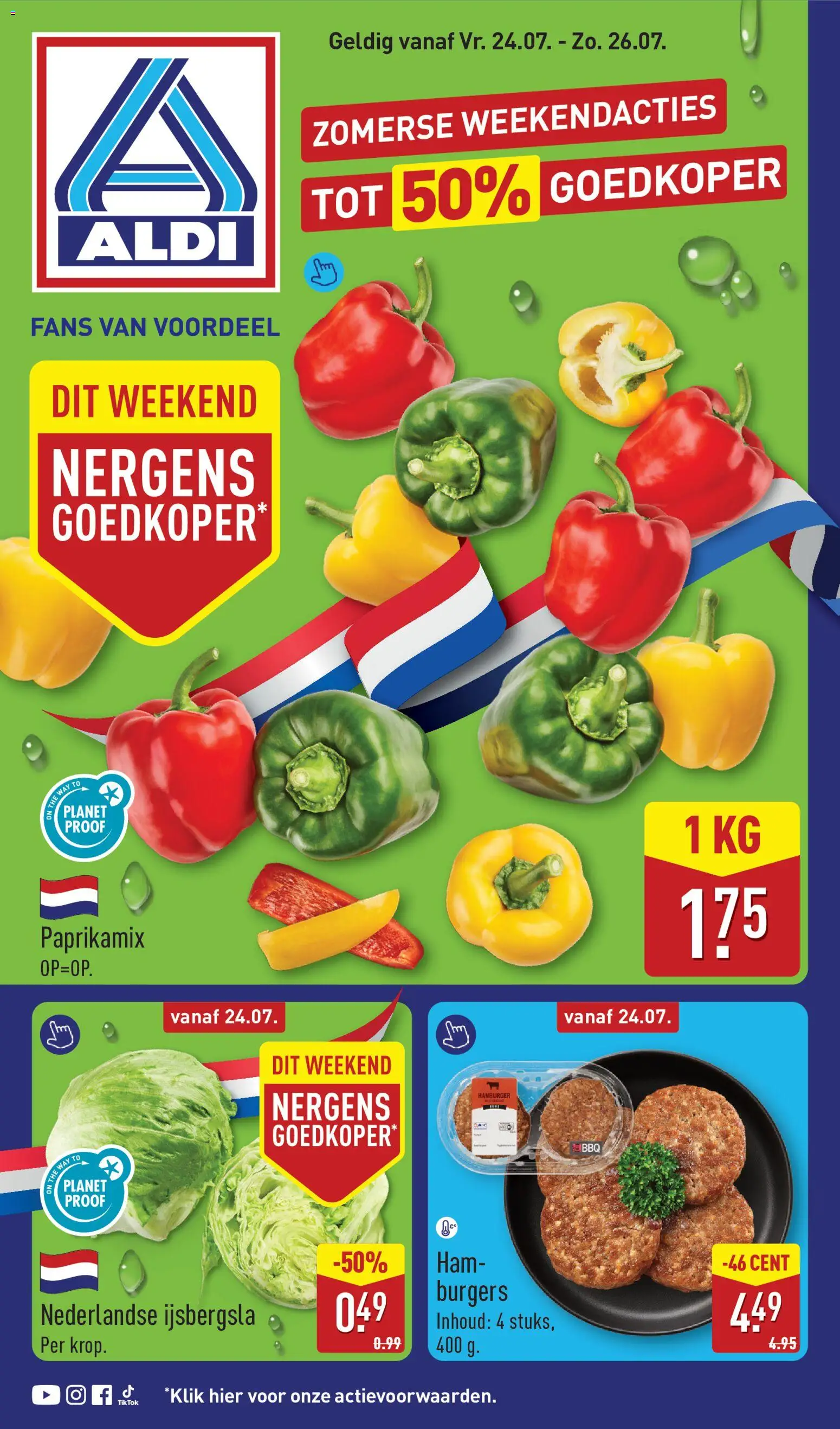 Aldi folder vanaf 24 catalogue cover
