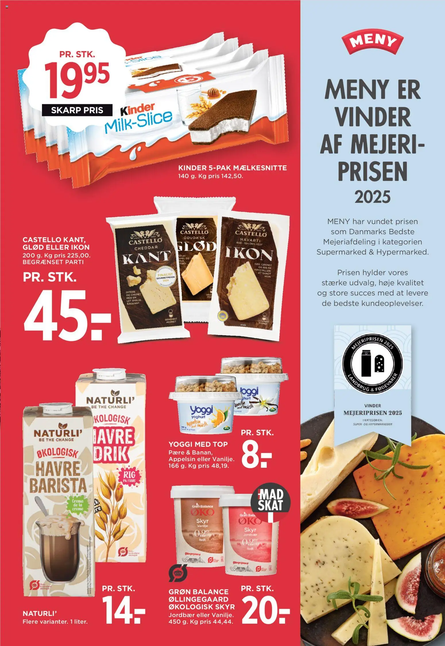 Meny tilbudsavis – gyldig fra 19.06.2026 | Side: 7 | Produkter: Cheddar, Creme, Skyr, Jordbær
