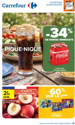 Carrefour - Prévisualisation de Carrefour catalogue valide à partir de 23.06.2026