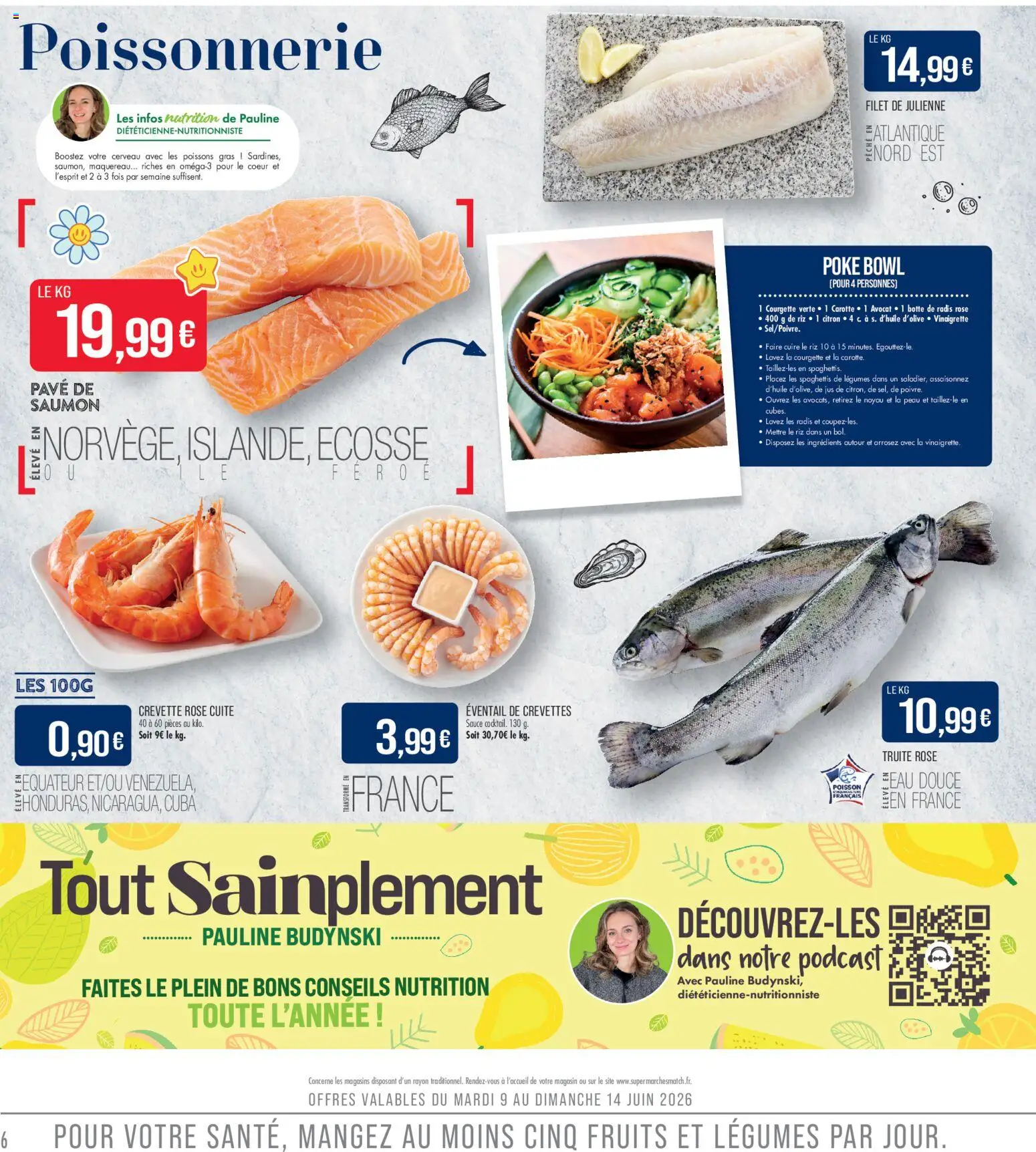 {H1} | Page: 6 | Produits: Citron, Crevette, Riz, Saumon