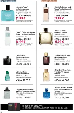 Oriflame leidinys galioja nuo 03.06.2026 | Puslapis: 58 | Prekių: Kvapusis vanduo, Tualetinis vanduo, Piniginė