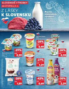 Kaufland SK akciós újság - amely érvényes a következő dátumtól: 21.05.2026 | Oldal: 22