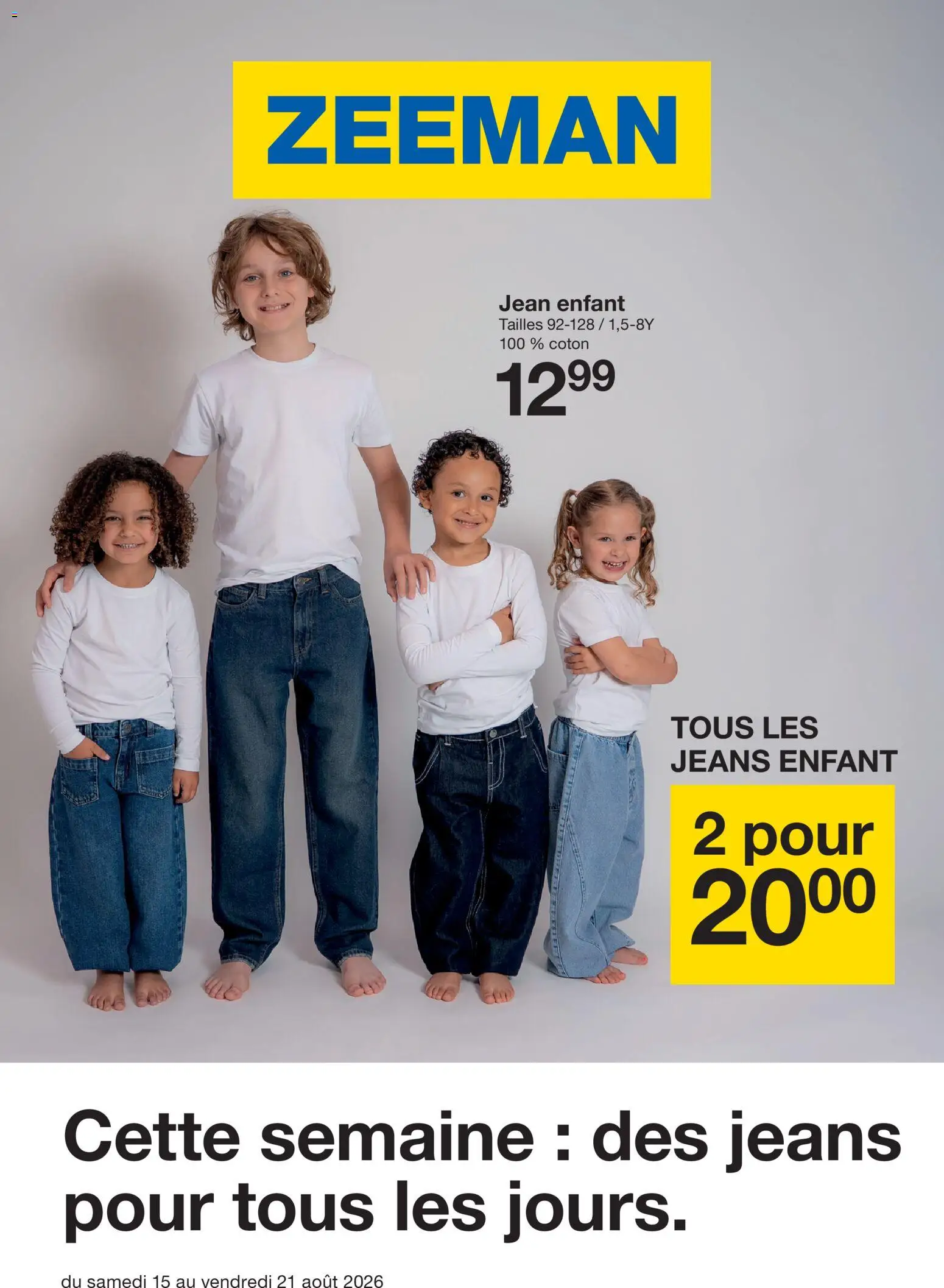 {H1} | Page: 1 | Produits: Jeans, Coton, Jean