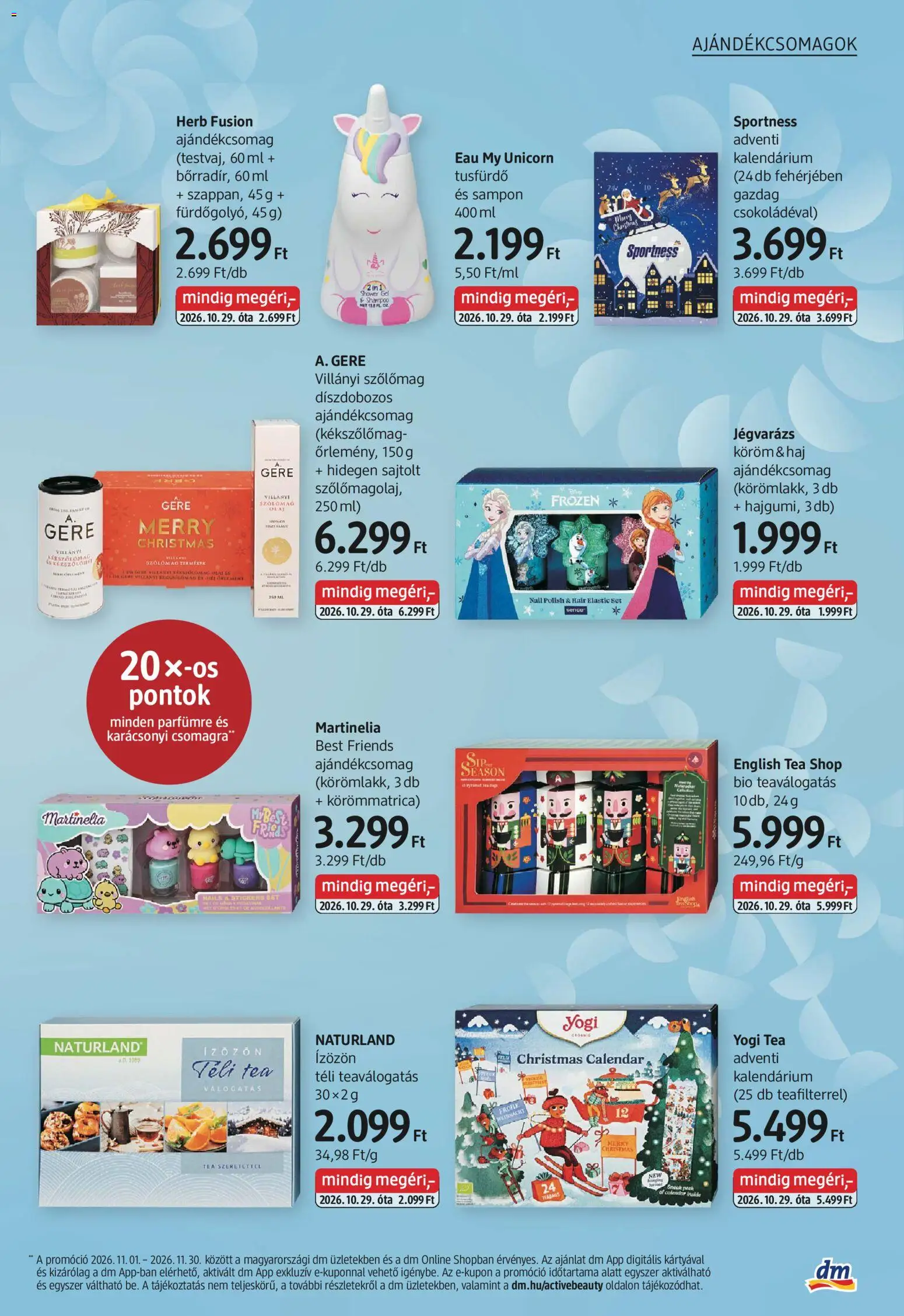 DM Drogerie Markt akciós ujság - amely érvényes a következő dátumtól: 2026.10.29. | Oldal: 5 | Termékek: Ajándékcsomag, Sampon, Tusfürdő, Gél