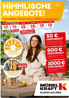 Möbel Kraft Prospekt 	 ab 13.05.2026 gültig