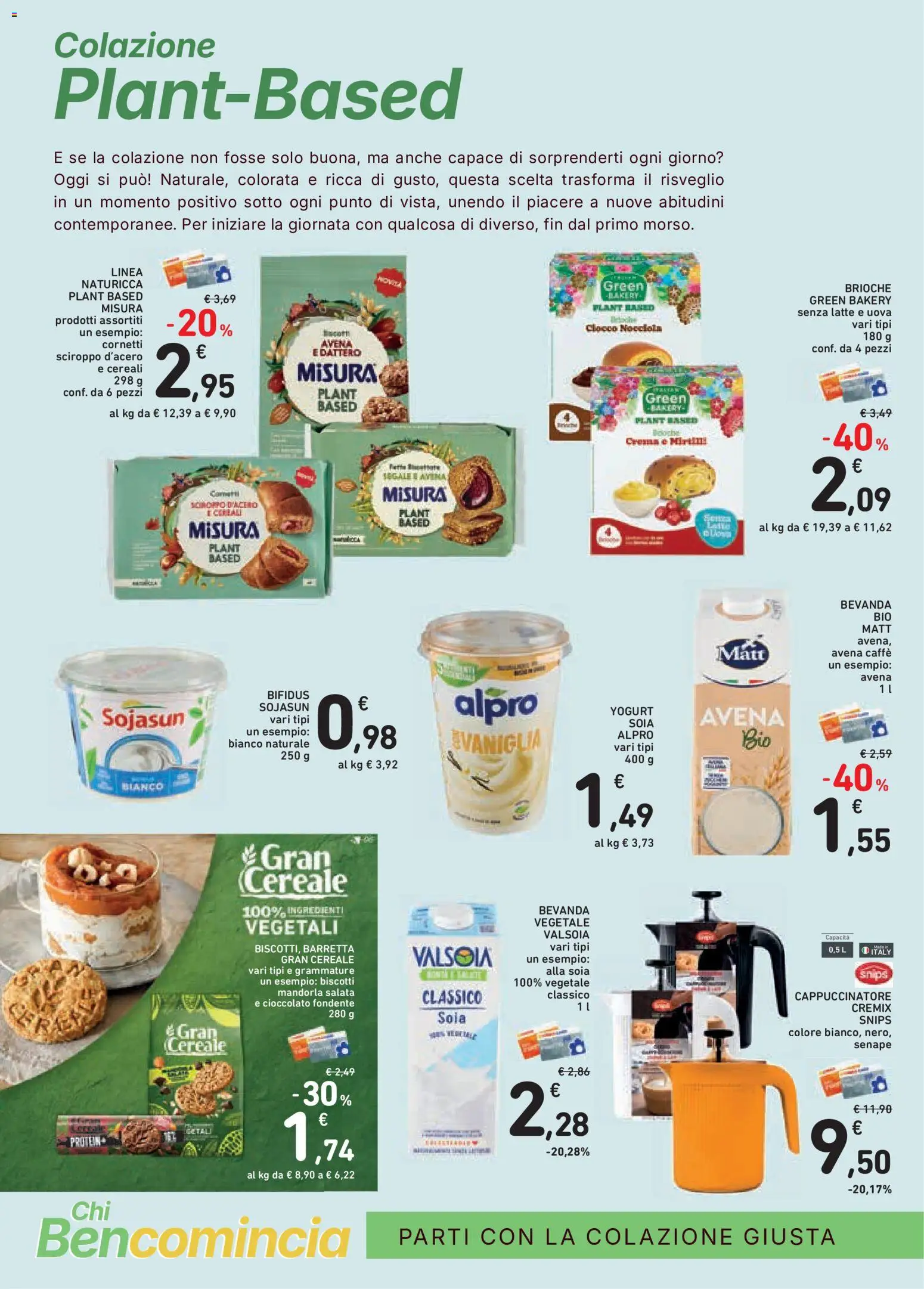 Volantino Conad del 26/08/2026 | Pagina: 16 | Prodotti: Crema, Yogurt, Uova, Sciroppo d'acero