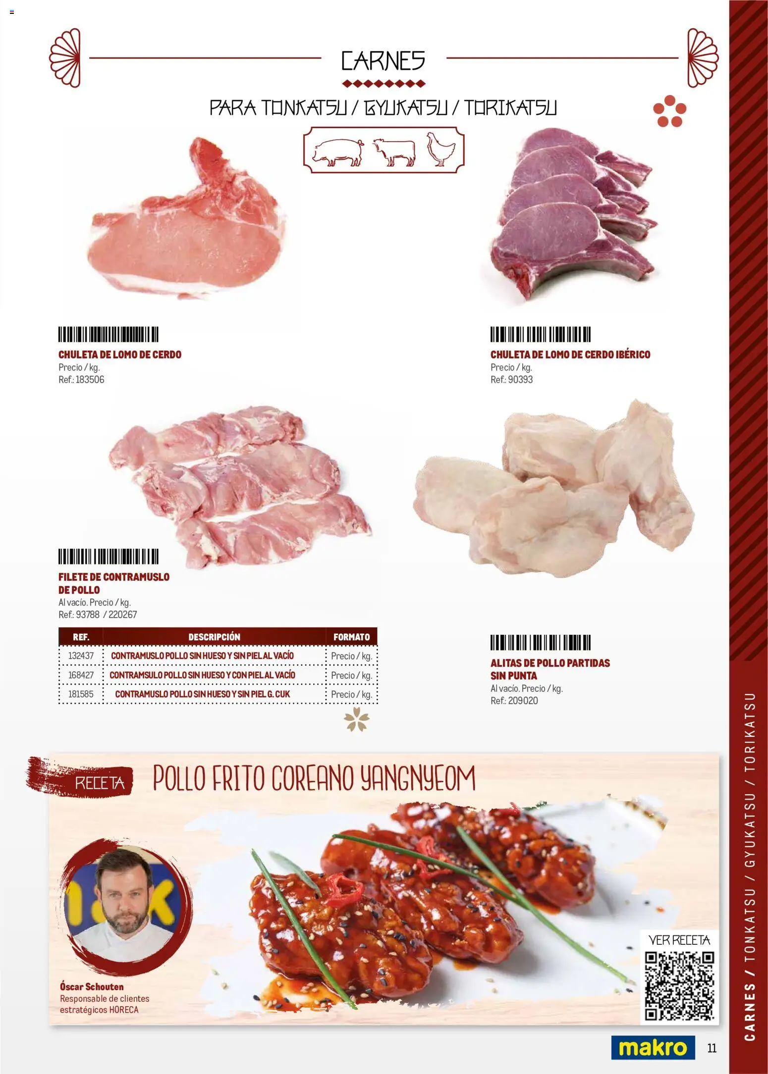 Makro Cocina Fusión Asiática Península │ válido desde el 11.05.2026 | Página: 11 | Productos: Cerdo, Filete