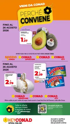 Anteprima del volantino Conad volantino Perché Conviene Piemonte valido a partire dal 13/08/2026