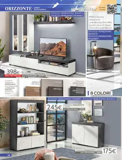 Anteprima del volantino Mondo Convenienza volantino valido a partire dal 01/07/2026 | Pagina: 44 | Prodotti: Stucco, Libreria