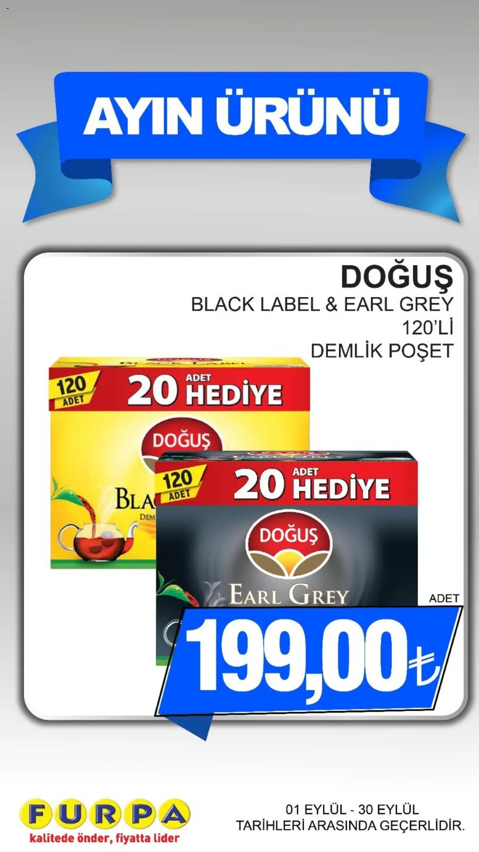 Furpa aktüel ürünler kataloğu yayımlandı! Bu hafta 01 - 30 Eylül 2026 günü Furpa indirimli ürünleri