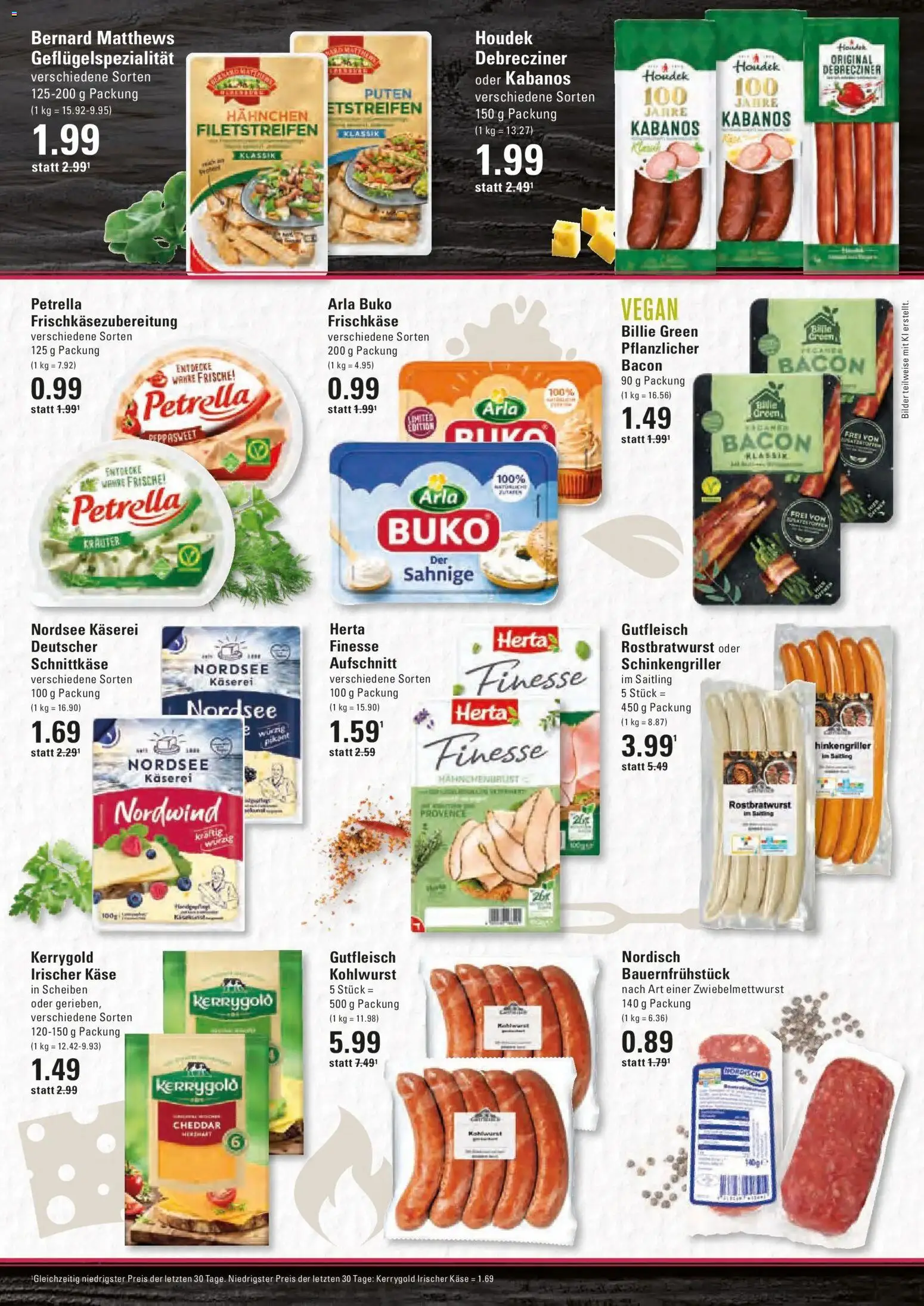 Edeka Prospekt Hamburg (ab 07.09.2026) » Angebote Online | Seite: 9 | Produkte: Hahnchen, Käse, Bilder, Arla buko