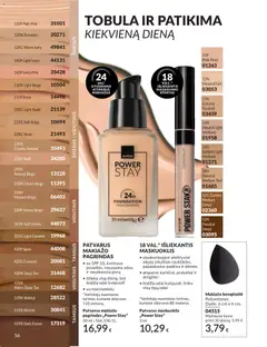AVON leidinys galioja nuo 01.05.2026 | Puslapis: 56 | Prekių: Maskuoklis, Makiažas