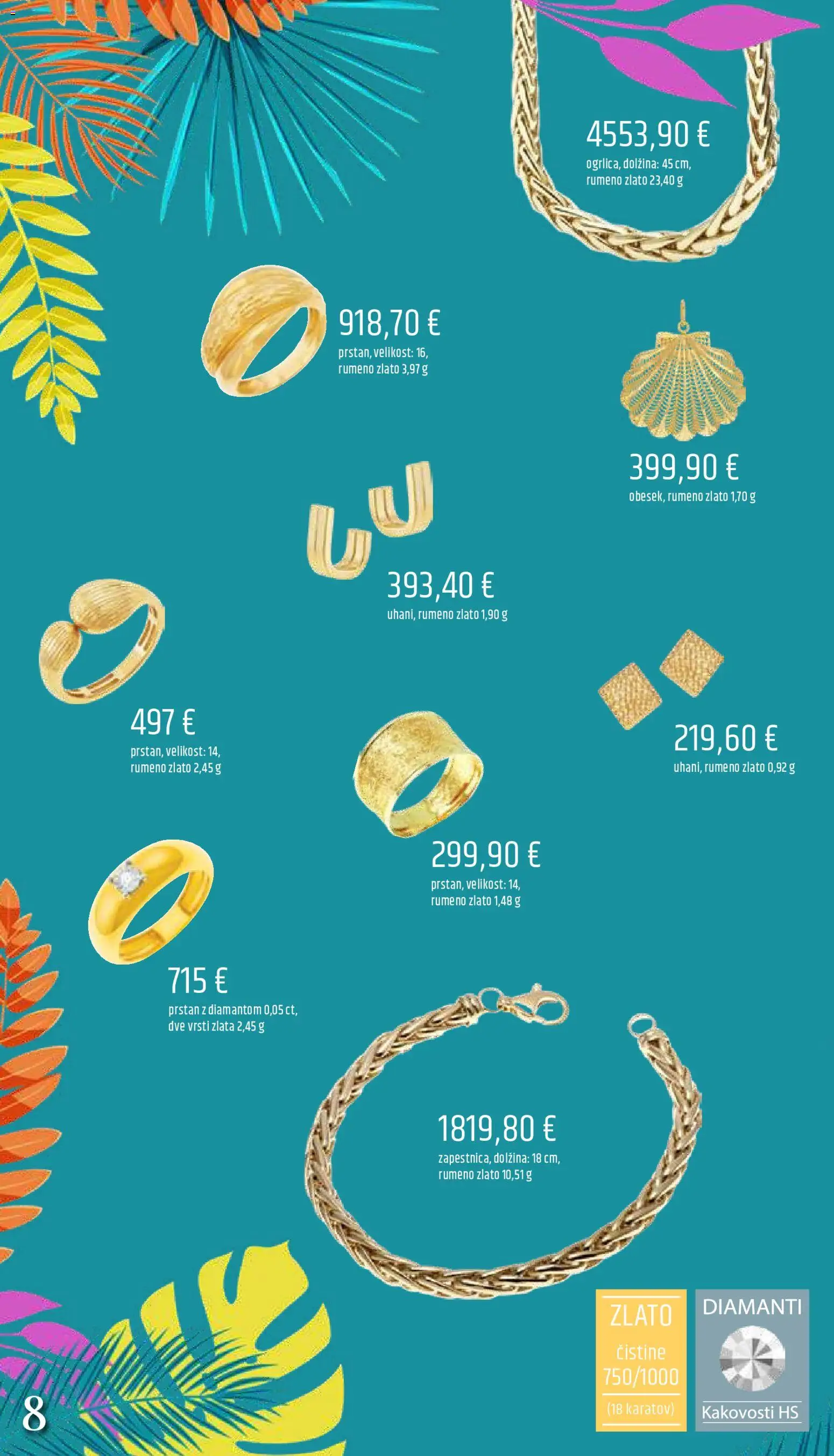 Novi E.leclerc katalog ponudbe – veljaven od 05.06.2026 | Stran: 8 | Izdelki: Prstan