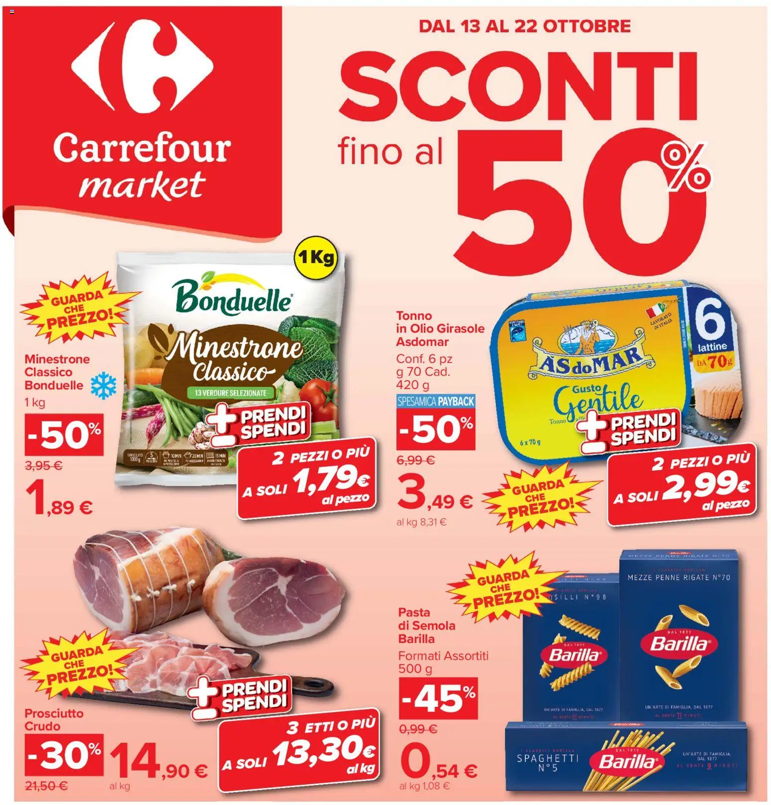 Volantino Carrefour del 13/10/2026 | Pagina: 1