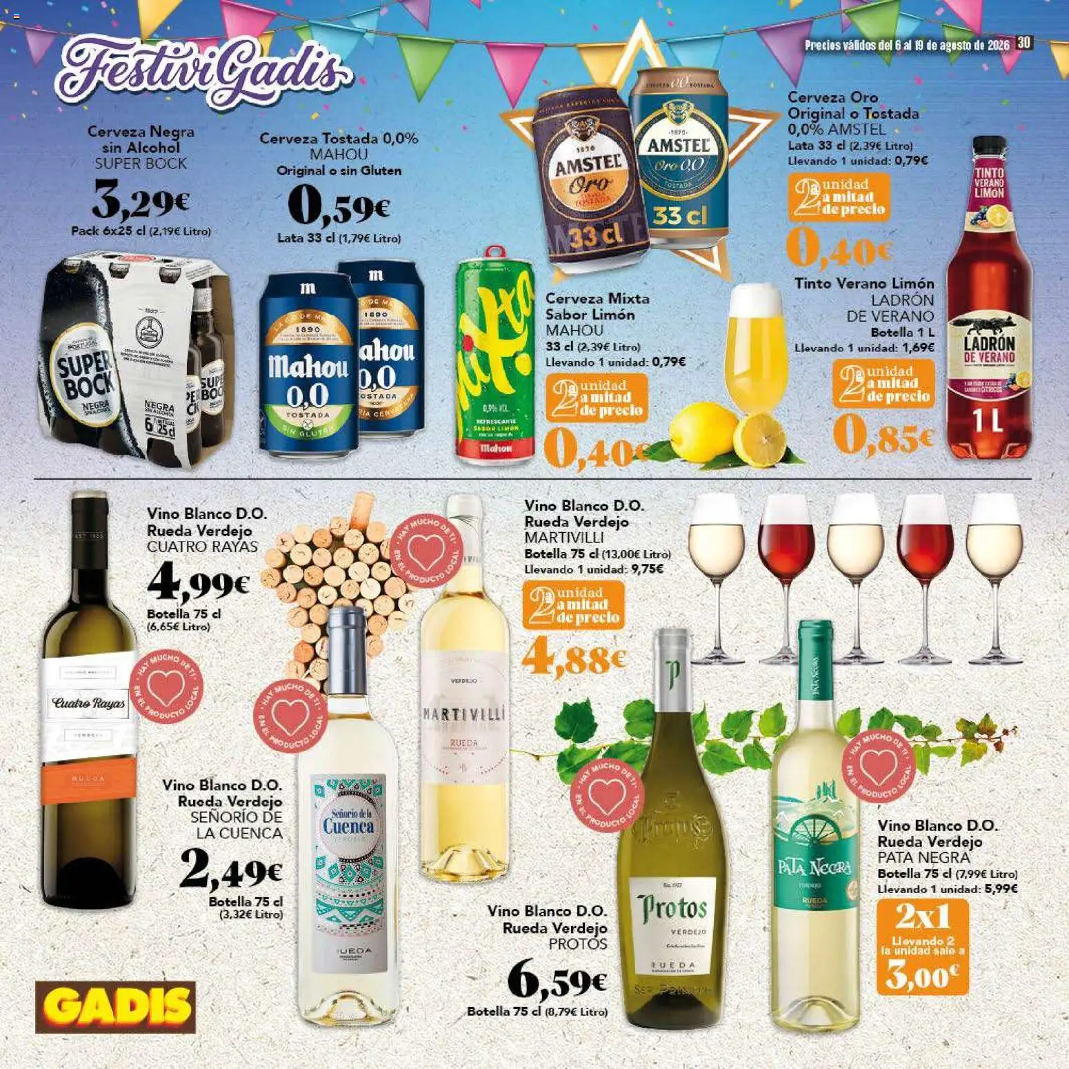 Gadis folleto │ válido desde el 06/08/2026 | Página: 30