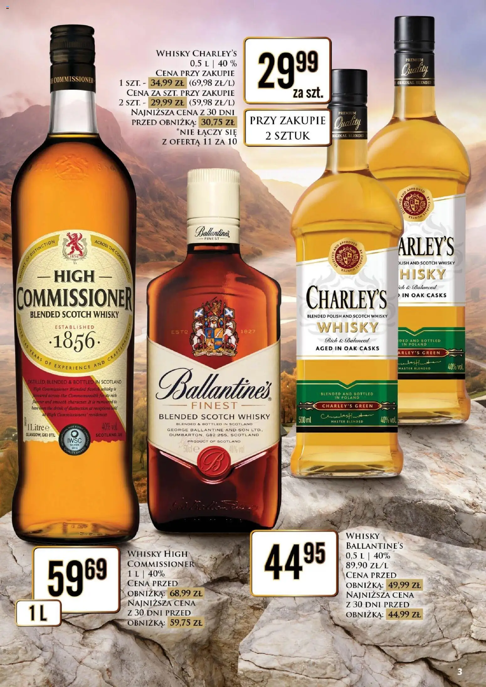 Dino gazetka alkoholowa od 16.10.2026 | Strona: 3 | Produkty: Scotch whisky, Whisky