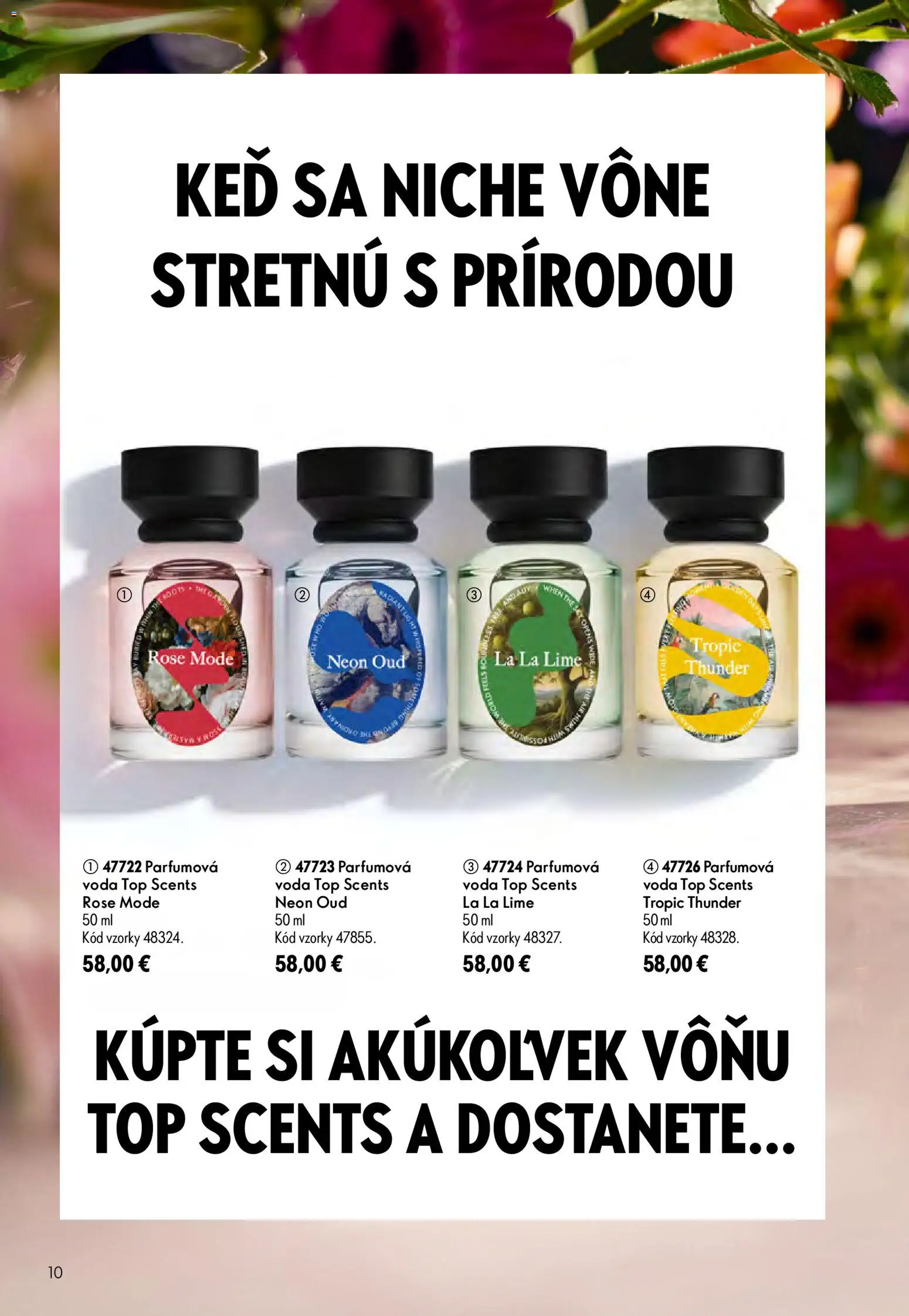 Nové Oriflame akcie – leták je platný od 29.07.2026 | Strana: 10 | Produkty: Voda