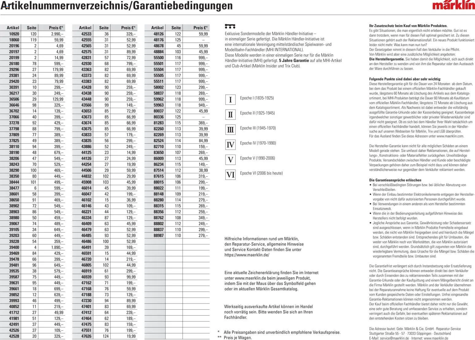 Conrad Märklin Katalog – gültig ab 01.01.2026 | Seite: 131 | Produkte: Maus