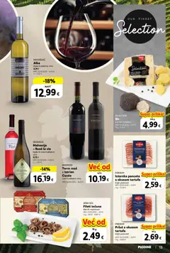 Plodine Vinnski putopis - Pregled kataloga iz trgovine Plodine, vrijedi od 24.09.2026 | Stranica: 13 | Proizvodi: Sir, Vino, Pršut, Panceta