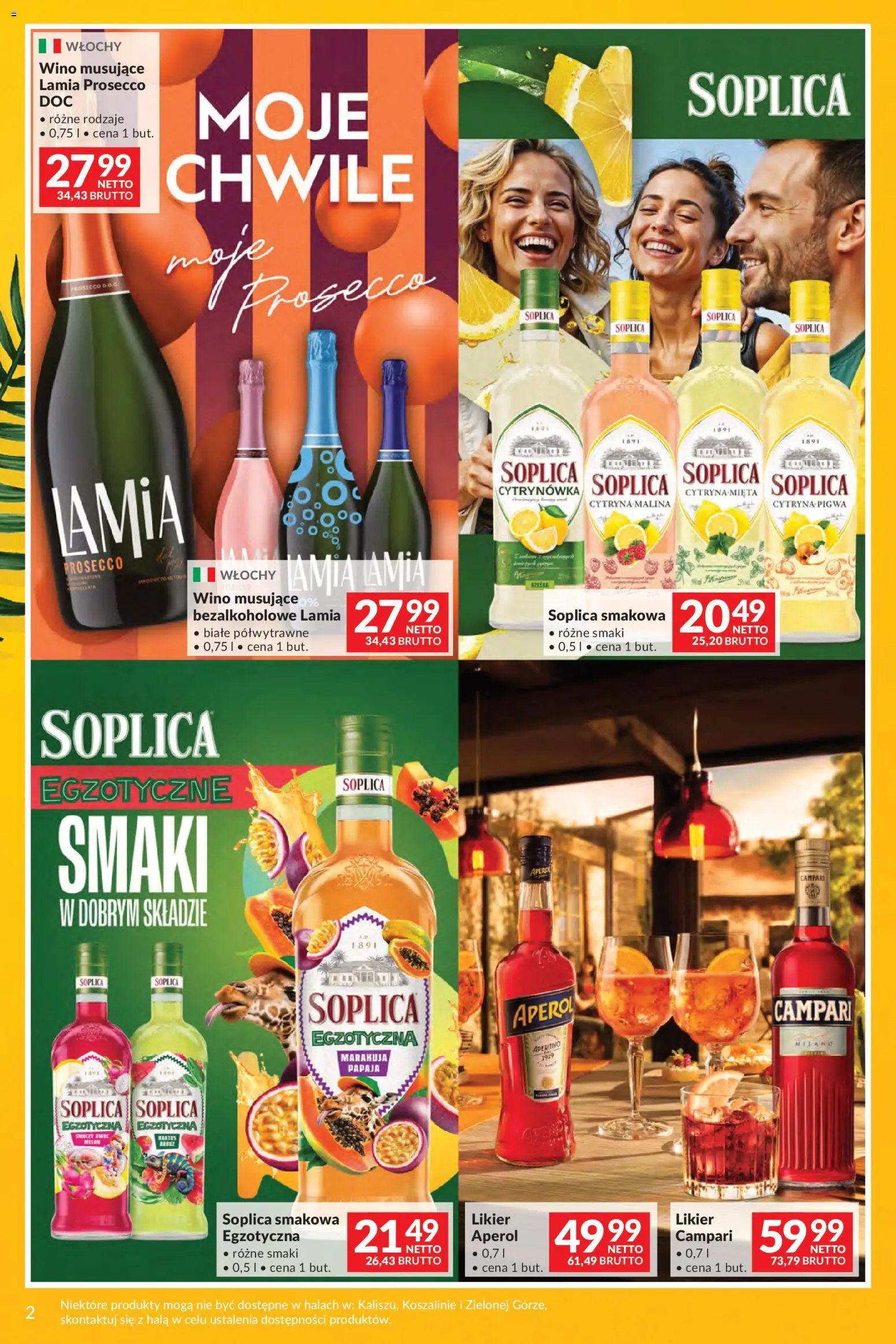 Makro gazetka - Summer drinks od 07.07.2026 | Strona: 2 | Produkty: Cytryna, Malina, Mięta, Aperol