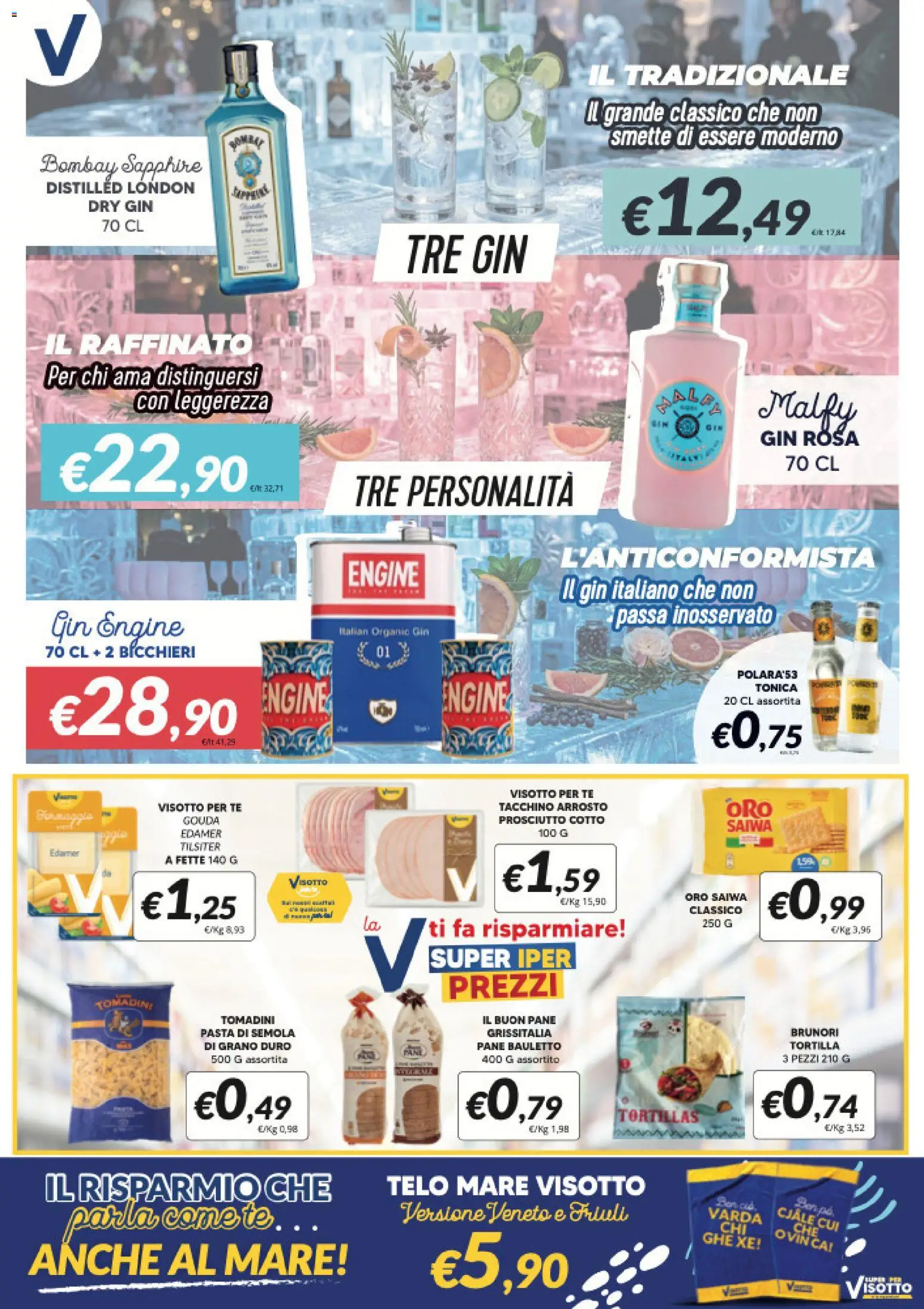 Volantino Visotto del 17.06.2026 | Pagina: 8 | Prodotti: Arrosto, Tè, Prosciutto, Tortillas