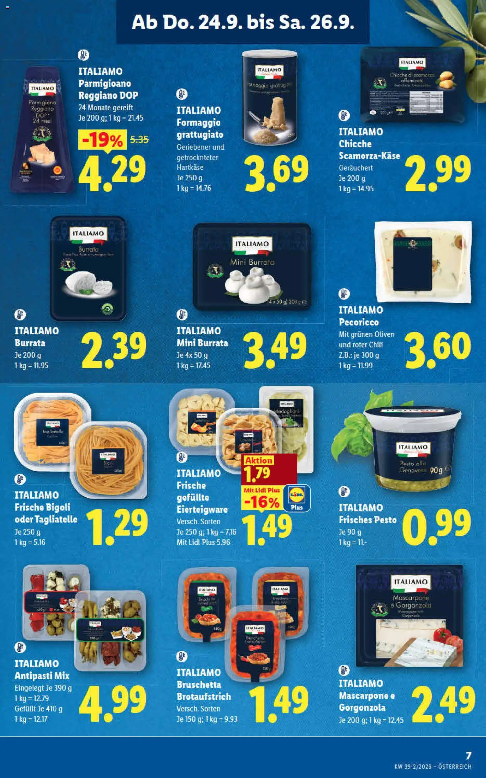 Lidl - Flugblatt gültig ab 24.09.2026 | Seite: 9 | Produkte: Chili, Oliven