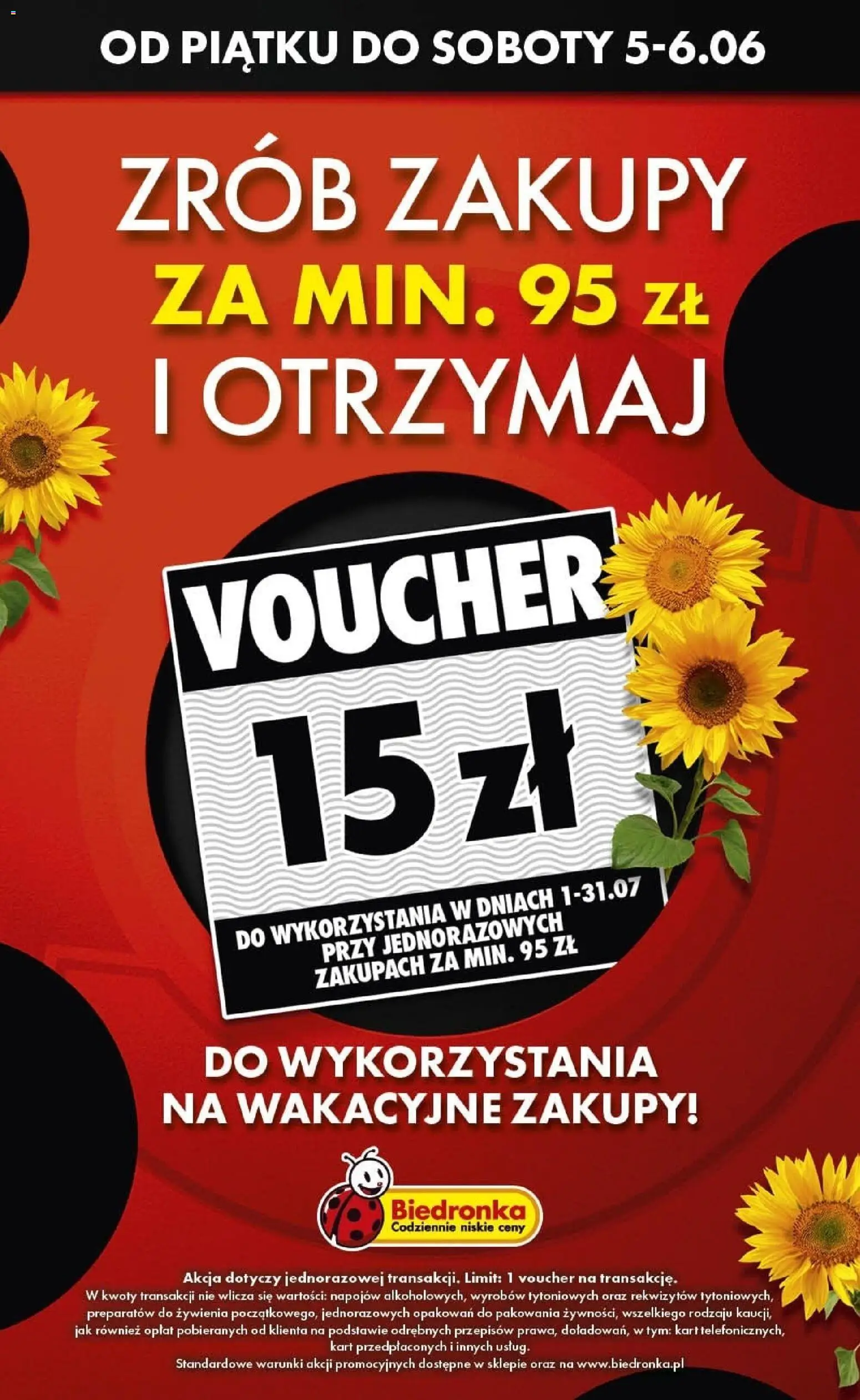 Biedronka gazetka - Tani weekend od 05.06.2026 | Strona: 3