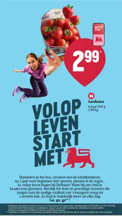Delhaize folder week 19 - Voorbeeld van een folder van Delhaize, geldig van 07.05.2026 | Pagina: 6 | Producten: Aardbeien, Fruit, Schaal