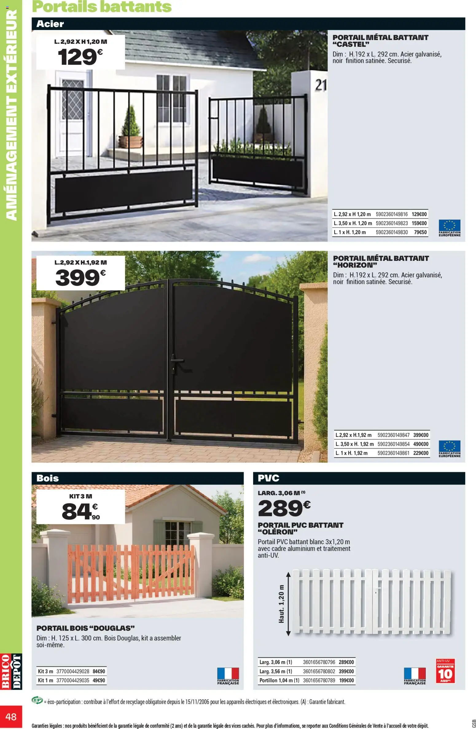 {H1} | Page: 48 | Produits: Portail, Cadre