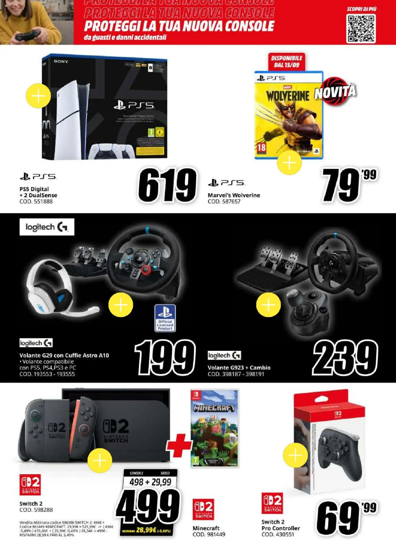 Volantino Media World del 14/09/2026 | Pagina: 17
