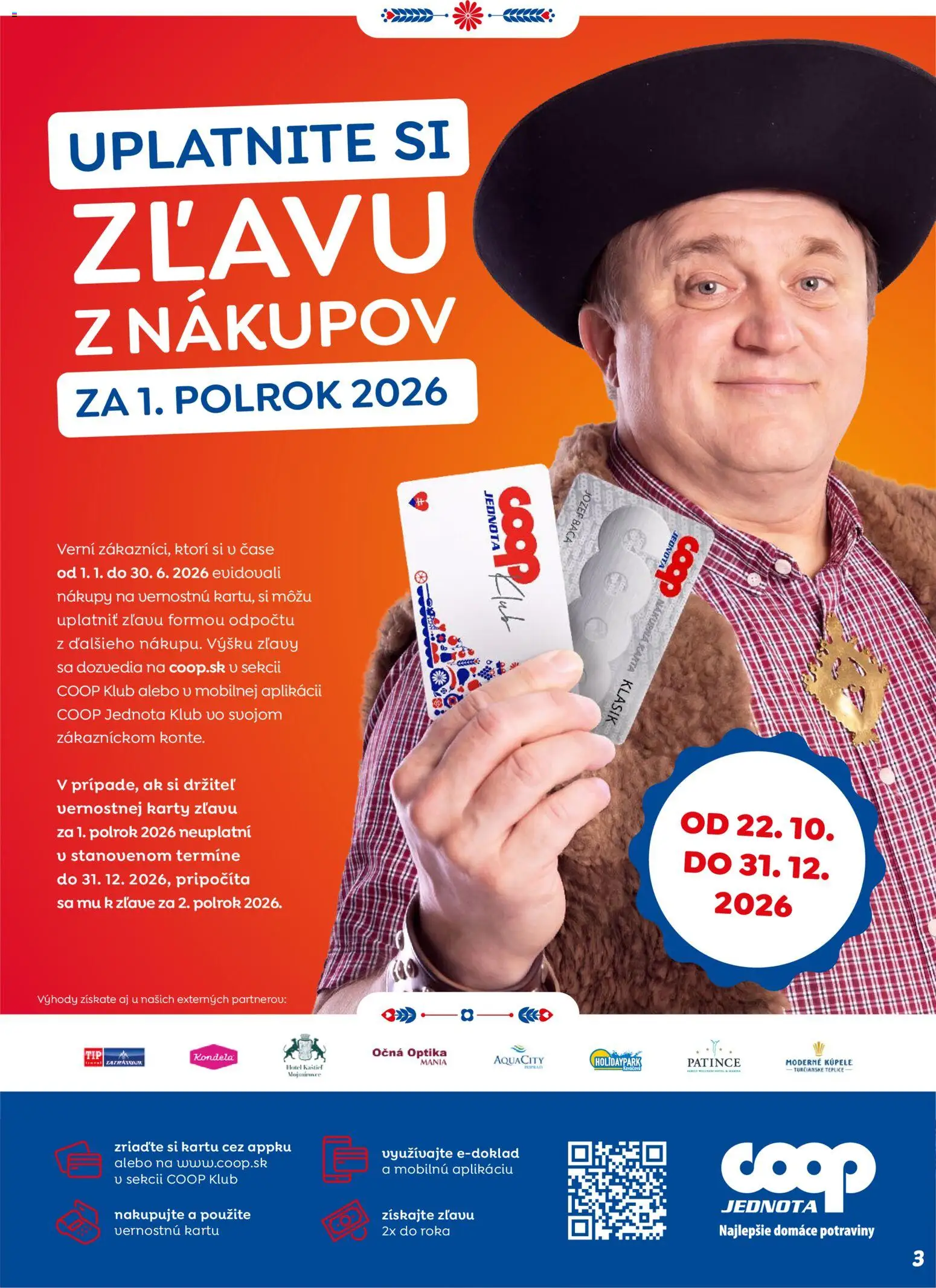 Nové COOP Jednota akcie – leták je platný od 29.10.2026 | Strana: 3