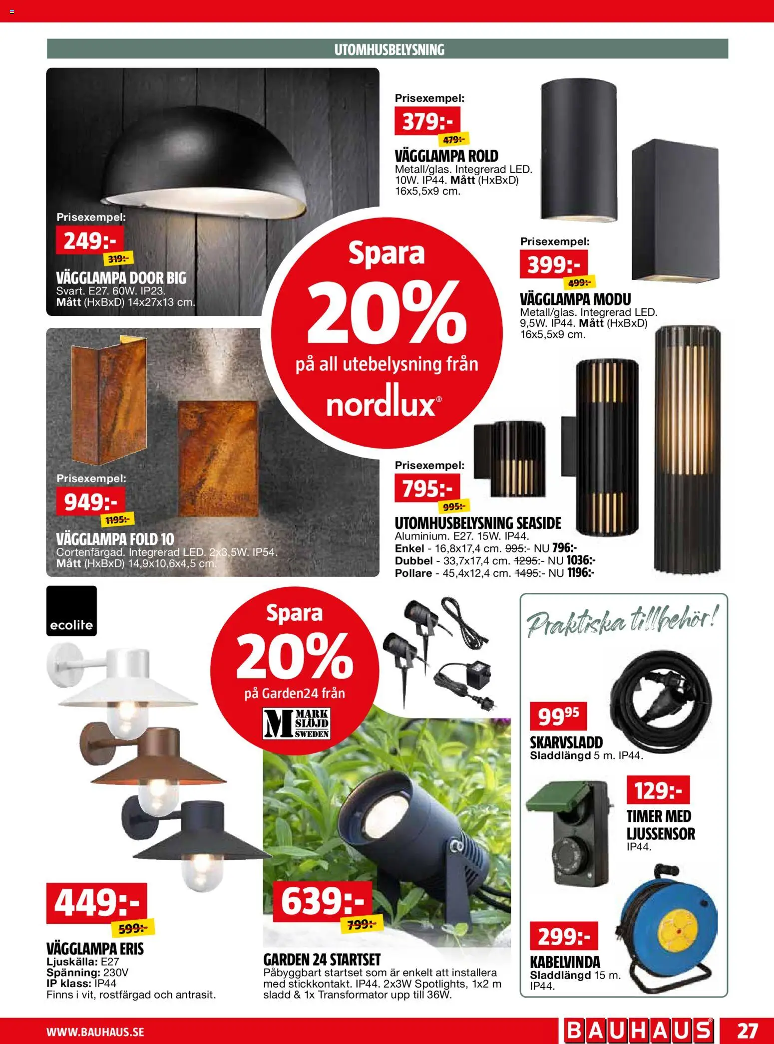 Bauhaus reklamblad aktuell från 28/09/2026 | Sida: 27