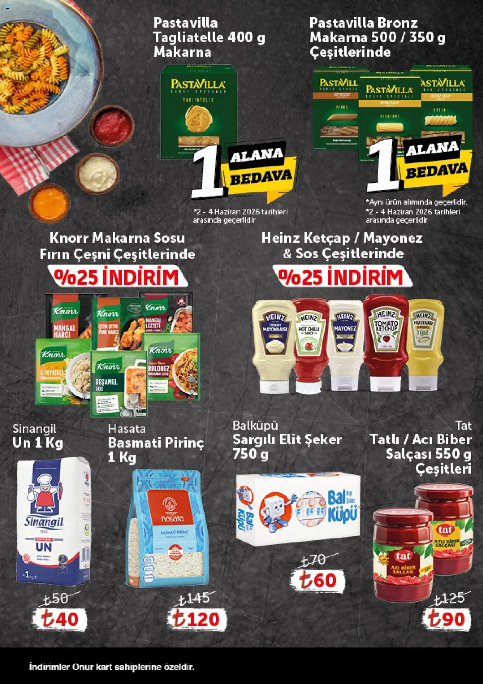 Onur Market - Katalog Gurme - 02.06.2026 tarihinden itibaren geçerlidir | Sayfa: 6