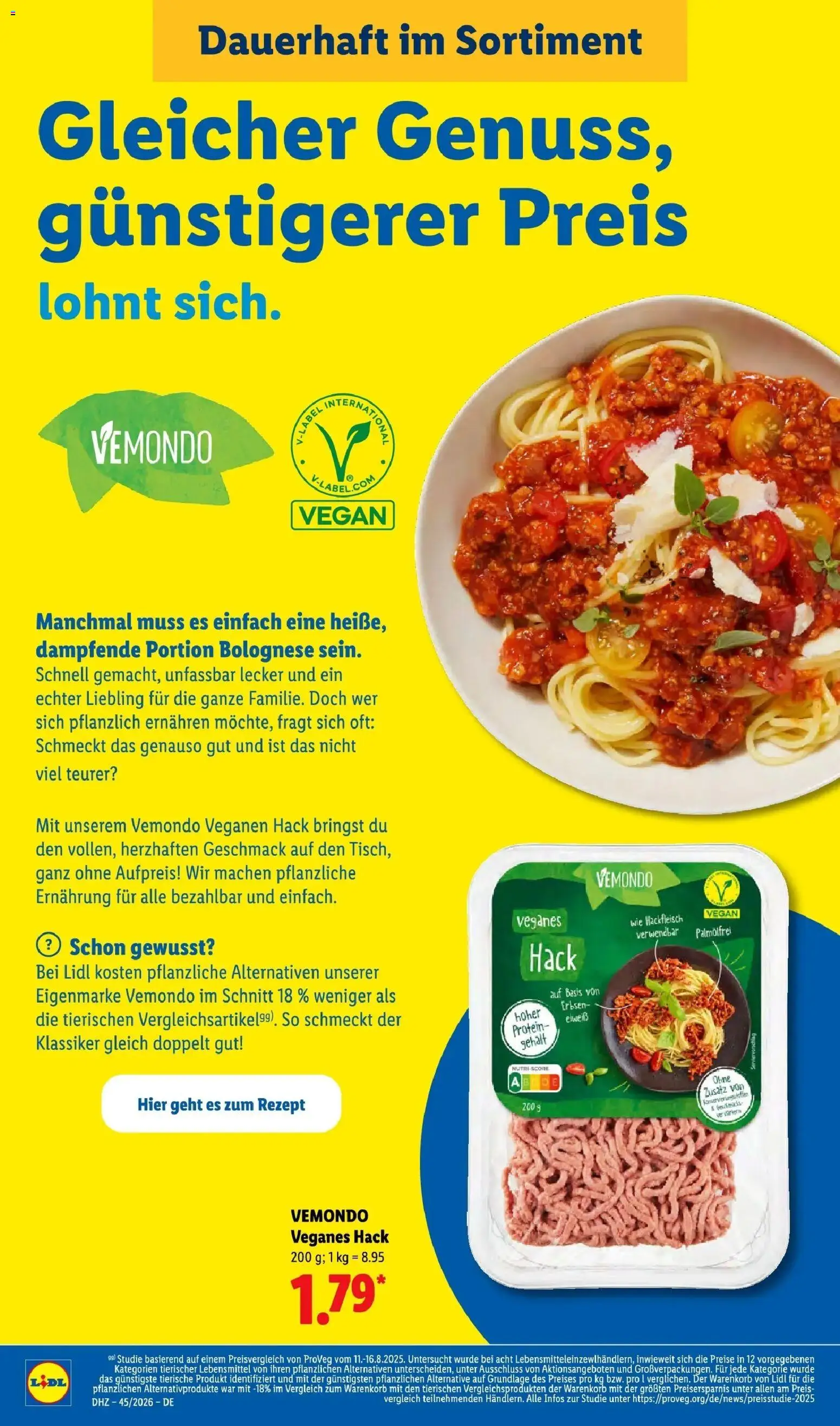 Lidl Prospekt Mühlacker (ab 02.11.2026) zum Blättern » Angebote | Seite: 70 | Produkte: Erbsen, Hackfleisch