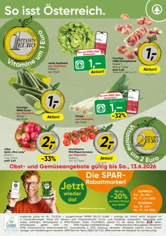 Spar Obst & Gemüse ab 08.06.2026 gültig
