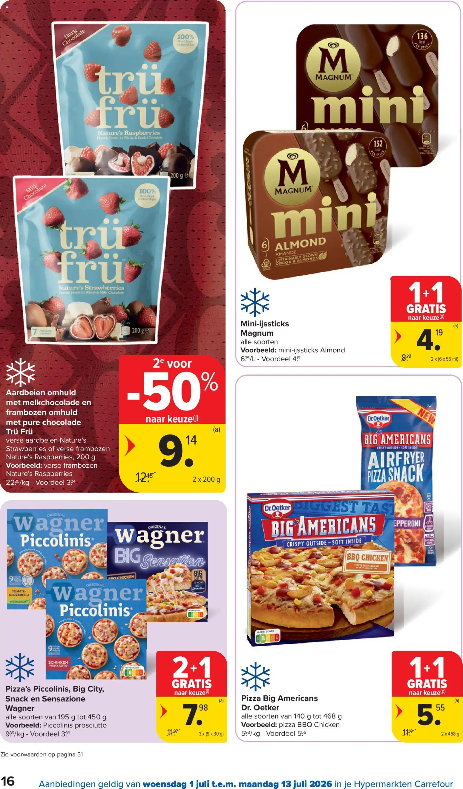 {H1} | Pagina: 16 | Producten: Pizza, Prosciutto, Aardbeien, Magnum