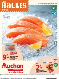 Auchan Tops, Halles supers - Voorbeeld van een folder van Auchan, geldig van 07/07/2026