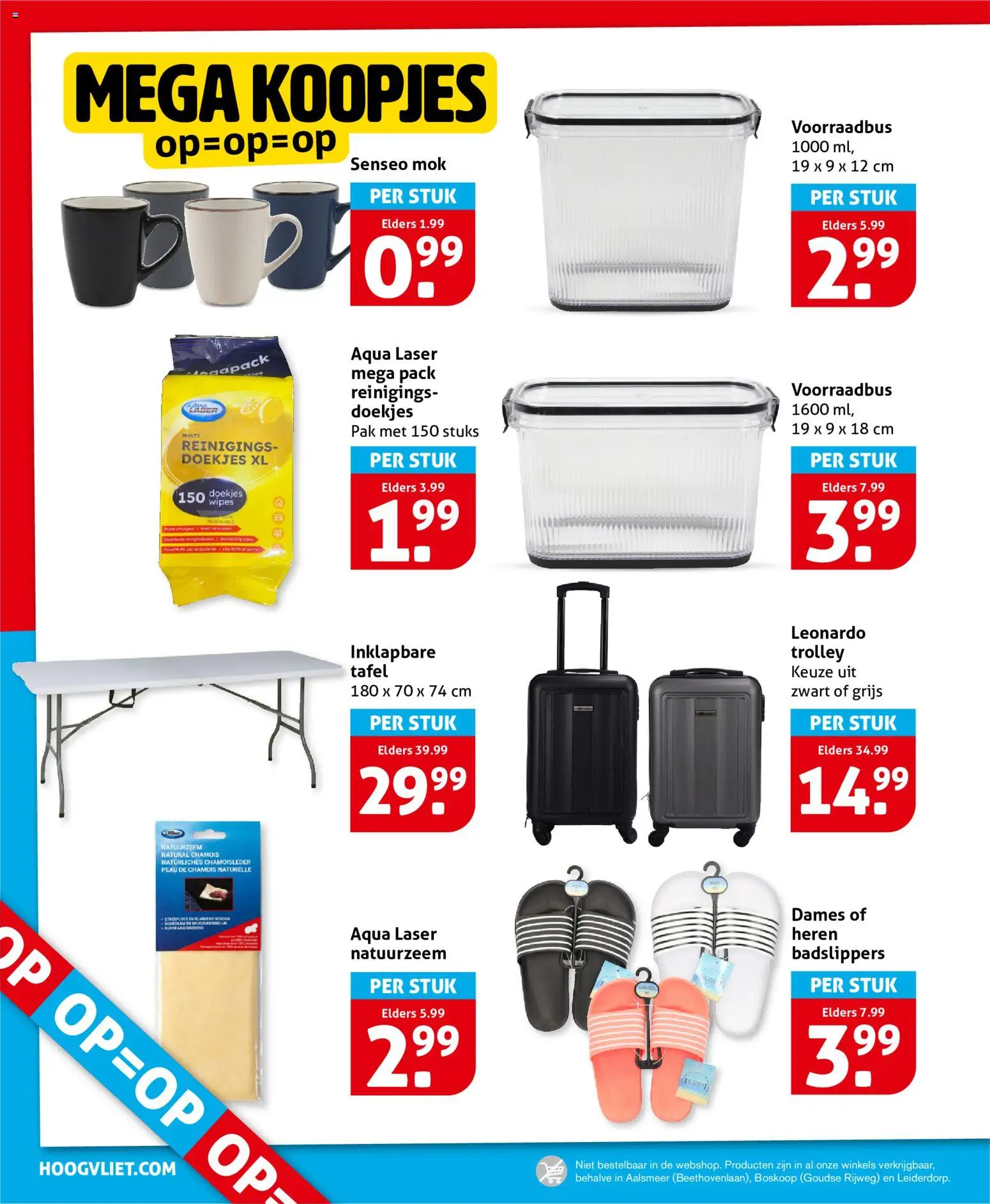 {H1} | Pagina: 27 | Producten: Ostyalap, Mok, Trolley, Tafel