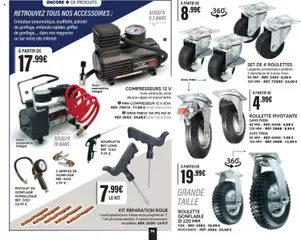 Shopix - Prévisualisation de Shopix Catalogue Autome-Hiver 2026/2027 valide à partir de 01/09/2026 | Page: 76 | Produits: Pneus, Manomètre, Prise, Compresseurs