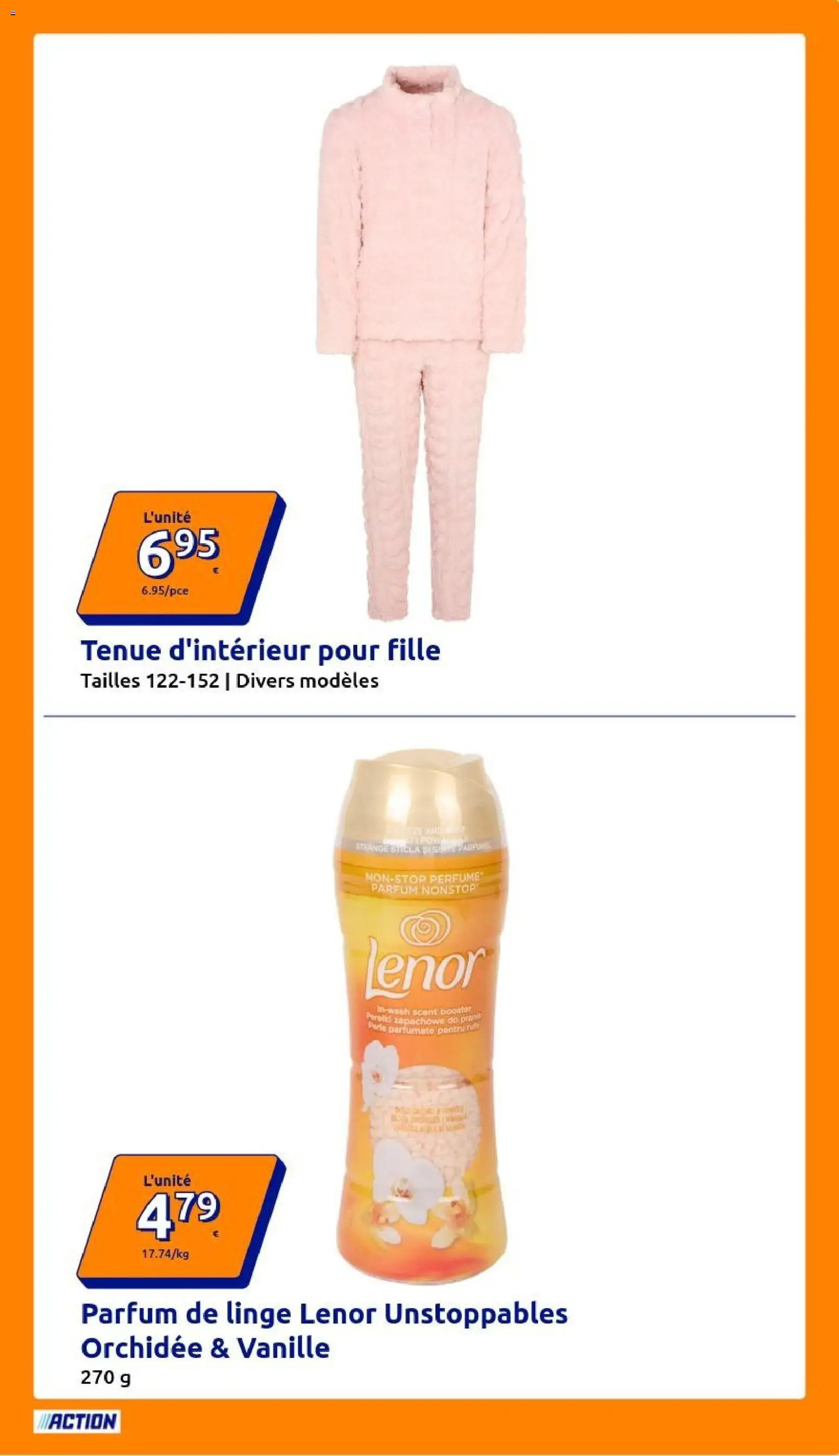 {H1} | Page: 17 | Produits: Parfum de linge Lenor, Lenor, Vanille, Orchidée