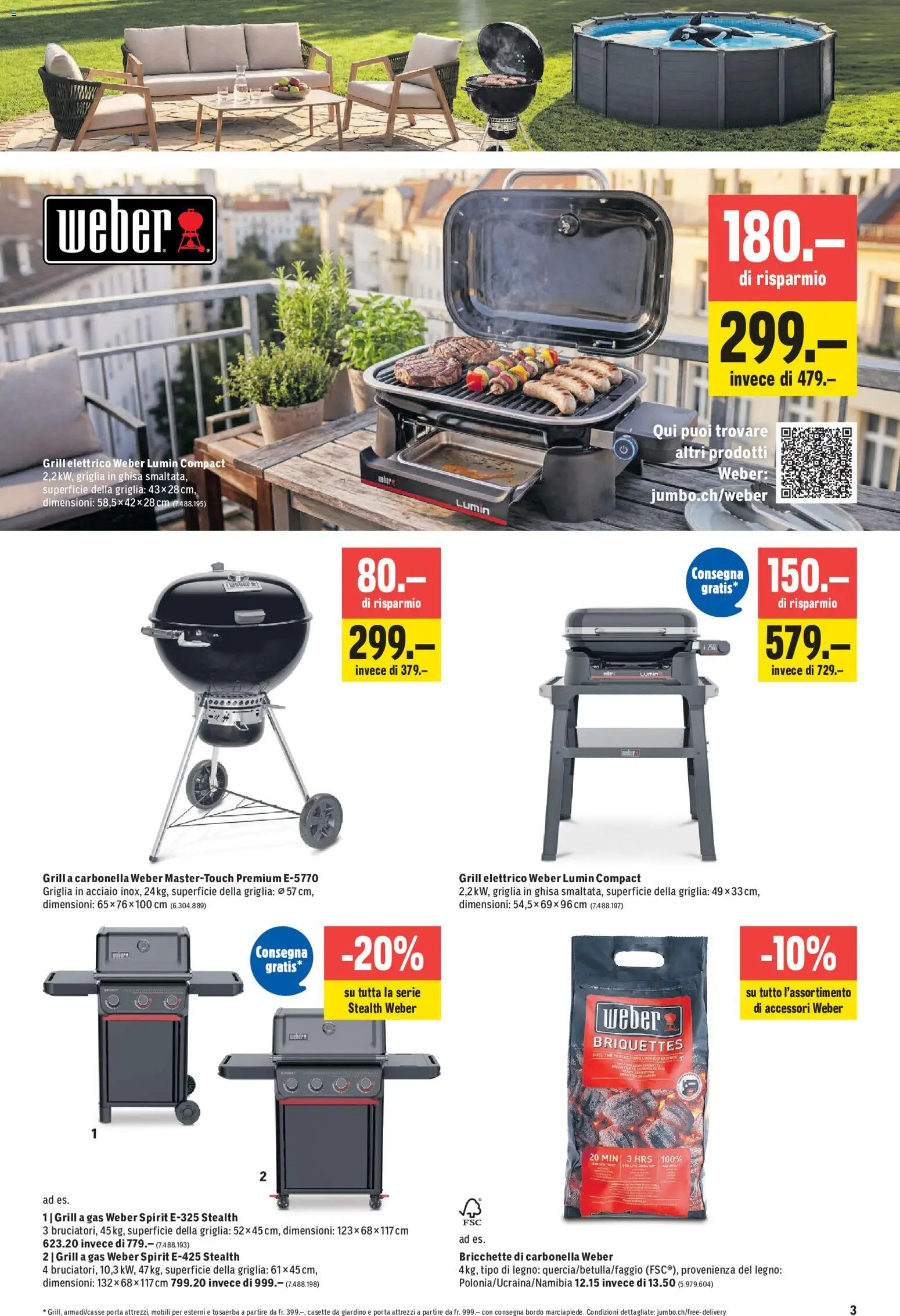 Jumbo aktionen IT – gültig ab 13.08.2026 | Seite: 3 | Produkte: Grill