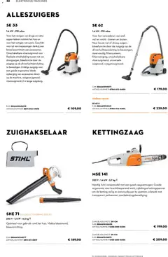 Aveve Gids tuinmachines - Voorbeeld van een folder van Aveve, geldig van 01.03.2026 | Pagina: 38
