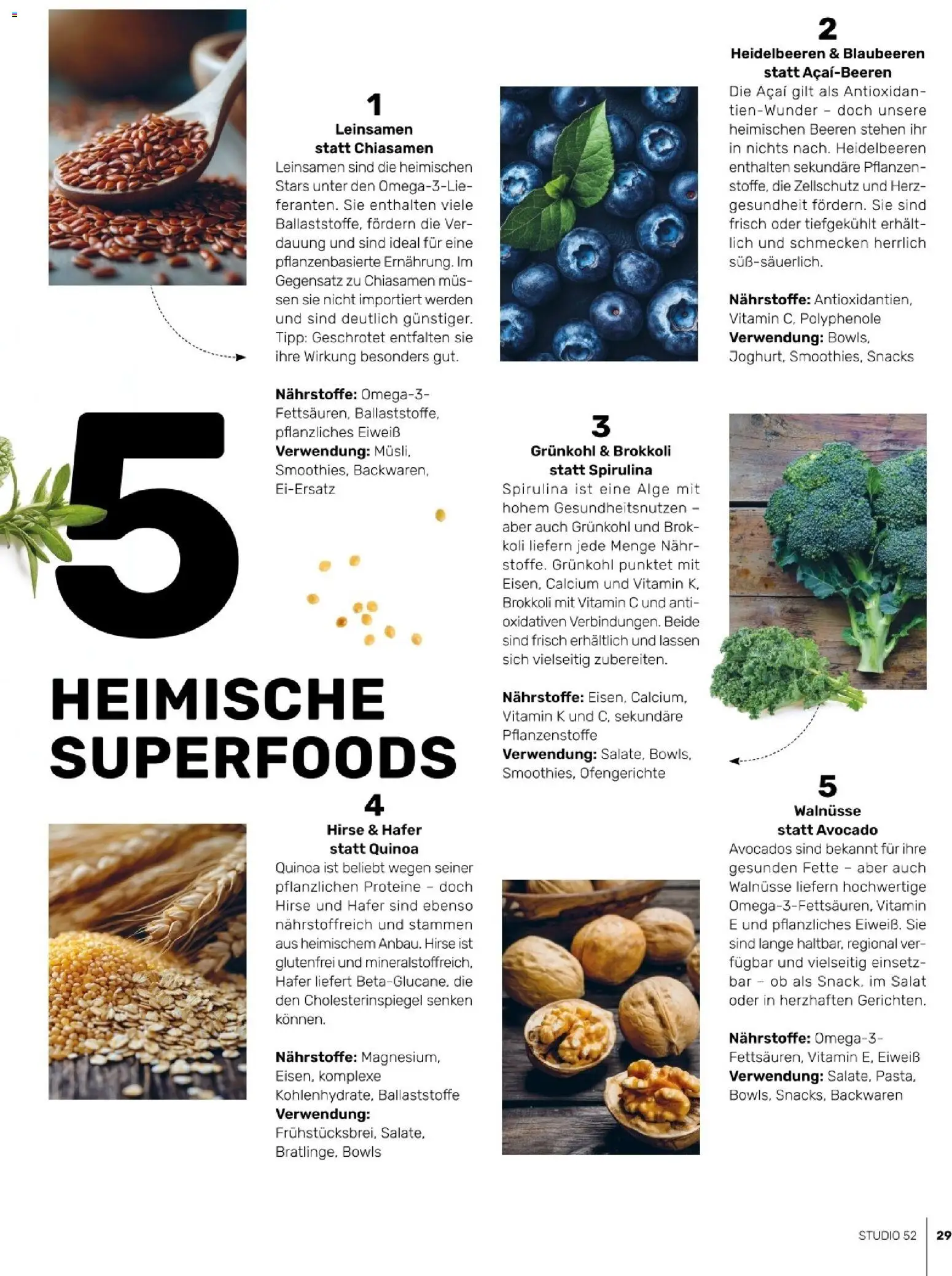 Sport2000 Prospekt Training – gültig ab 26.01.2026 | Seite: 29 | Produkte: Walnüsse, Heidelbeeren, Brokkoli, Blaubeeren