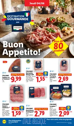 LIDL - Prévisualisation de ITALIAMO Jambon cru à l'italienne (3), 1 kg valide à partir de 04.06.2026 | Page: 18