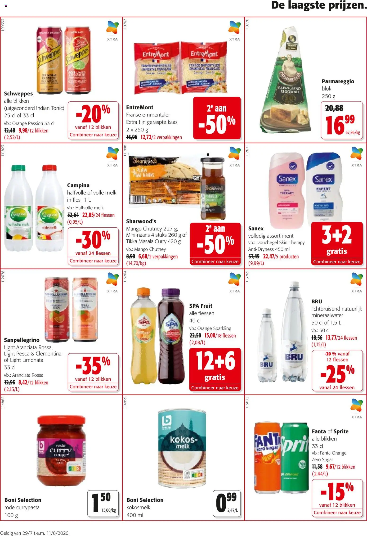 {H1} | Pagina: 14 | Producten: Zsalukő, Sprite, Volle melk, Melk