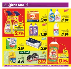 Anteprima del volantino SuperConveniente volantino Caltanissetta, San Cataldo, Avola, Lascari, Milazzo, Barcellona valido a partire dal 31/07/2026 | Pagina: 20 | Prodotti: Candeggina, Sgrassatore, Lavanda, Profumo