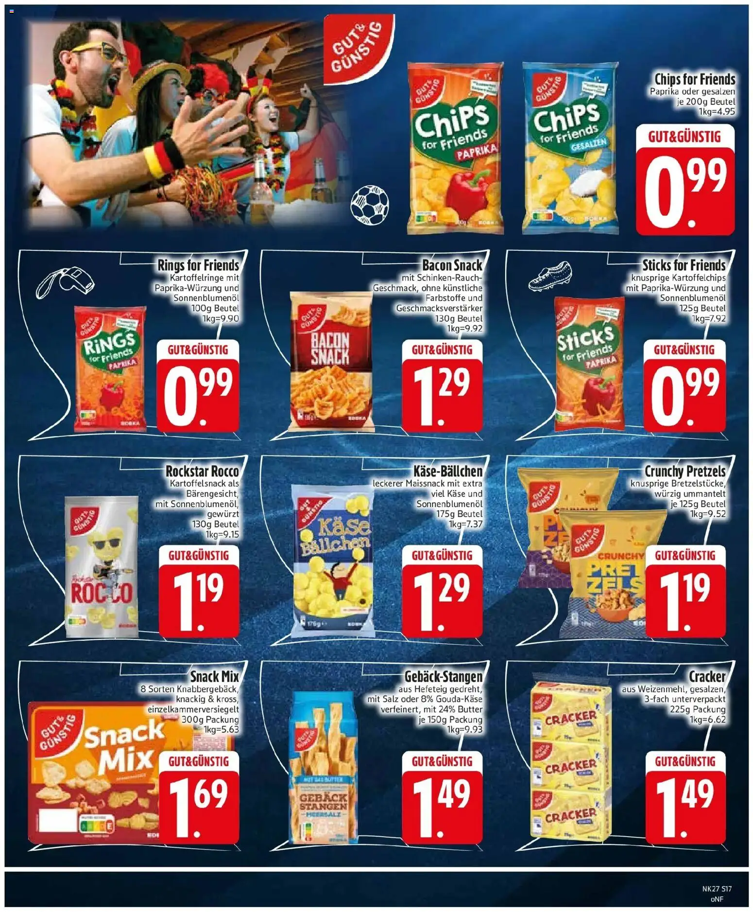 Edeka - EDEKA: Wochenangebote – gültig ab 28.06.2026 | Seite: 19 | Produkte: Butter, Sonnenblumenol, Rockstar, Salz