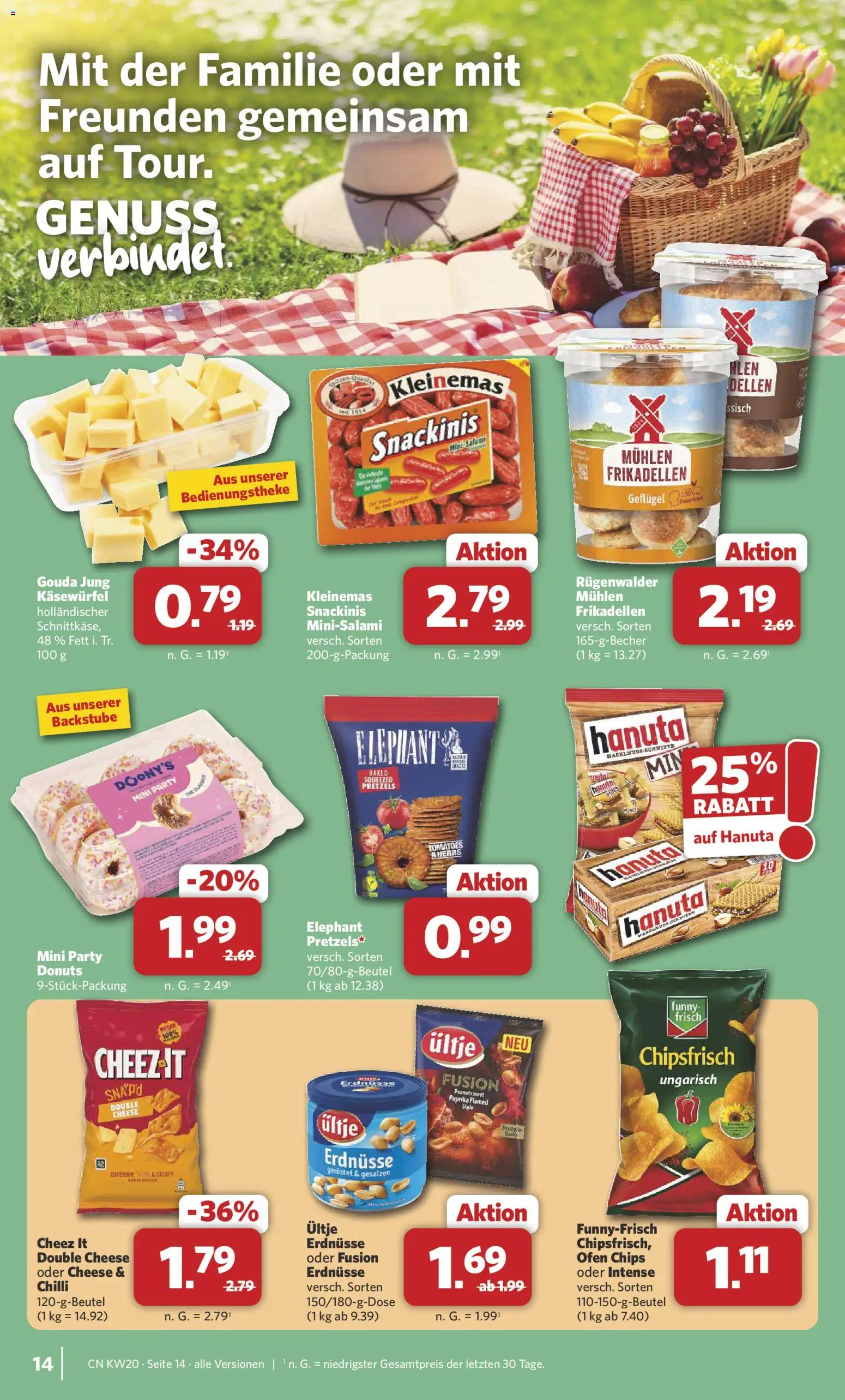 Combi Prospekt 	 – gültig ab 11.05.2026 | Seite: 14 | Produkte: Ultje erdnusse, Erdnüsse, Paprika, Chips