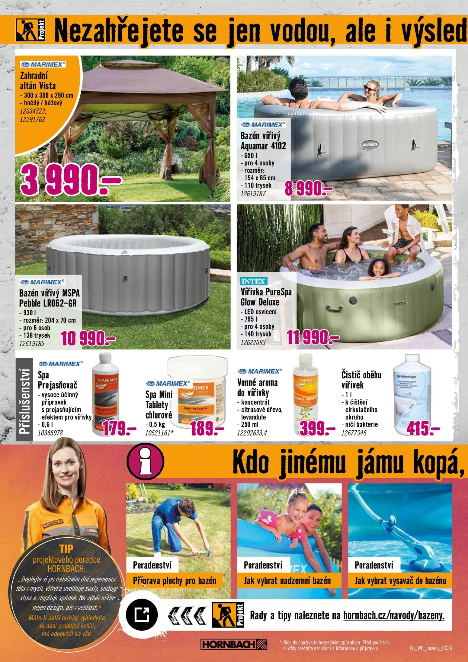 HORNBACH leták - Bazény od 03.06.2026 | Strana: 6
